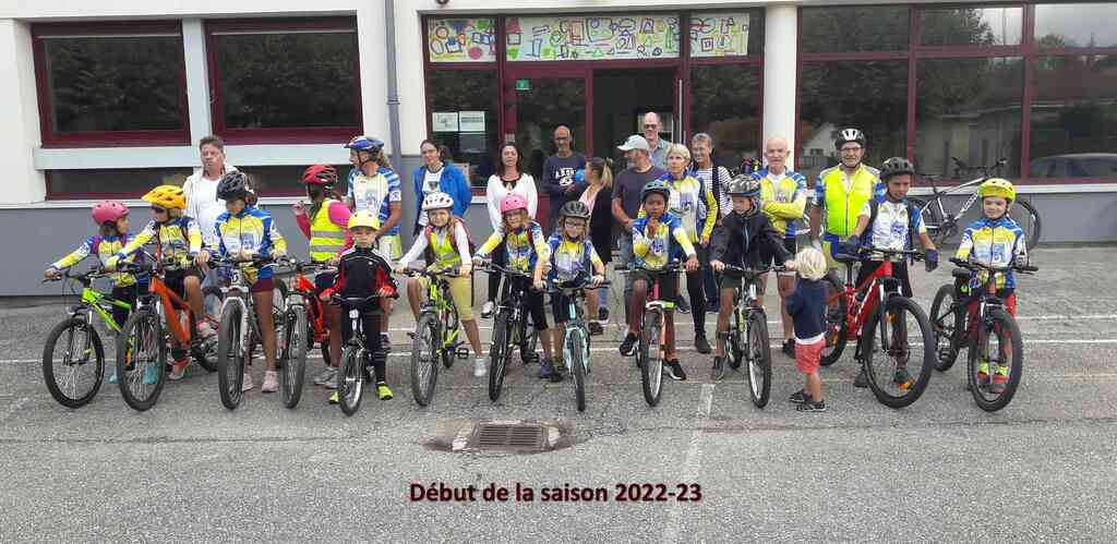 Début de la saison 2022-23 pour l'Ecole Française de Vélo