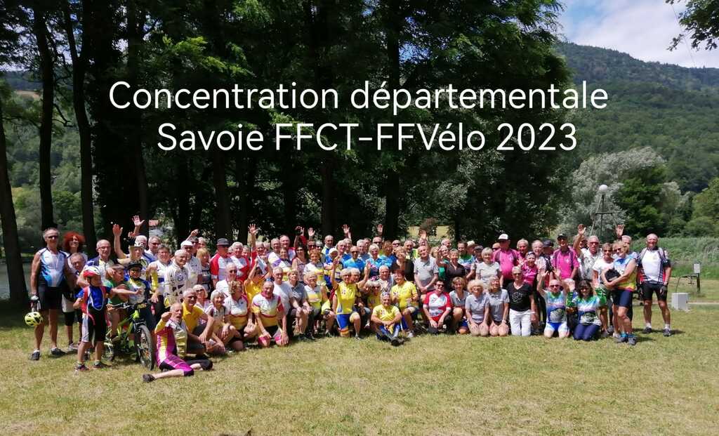 Ecole Vélo à La Concentration du CODEP73 2 juillet 2023