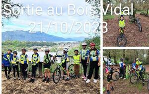 Ecole Vélo au Bois Vidal le samedi 21 octobre