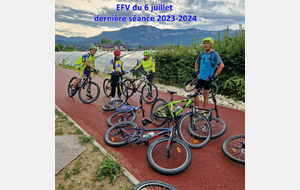 EFV 6 juillet 2024 dernière séance 2023-2024