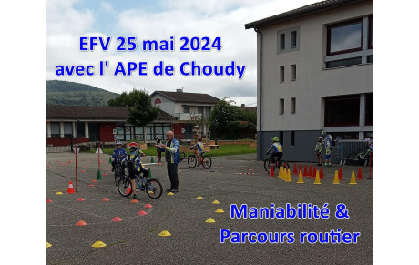EFV 25 mai 2024 Choudy et l'APE