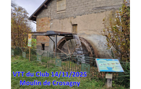Sortie VTT Club du vendredi 14/11/2025
