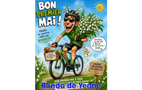 2026 1er Mai  Rando de Yenne